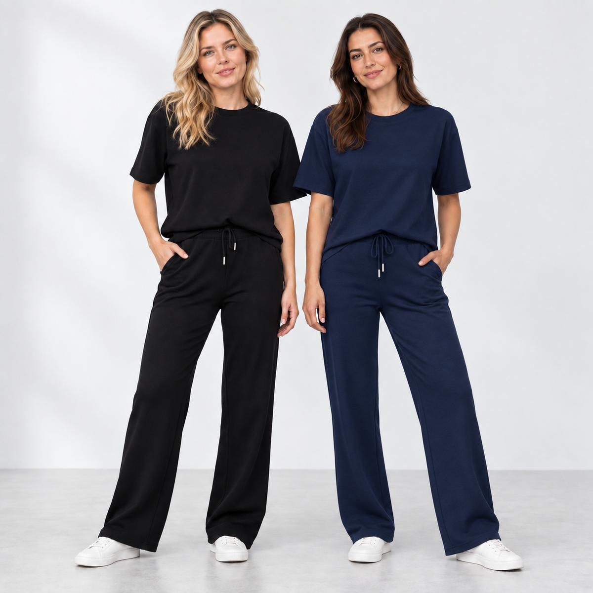 ✨ Trending Now ✨ Women’s Chic Top & Matching Pants 2-Piece Outfit 💜 2x Combi Deal: A$119.95, Save A$39.95