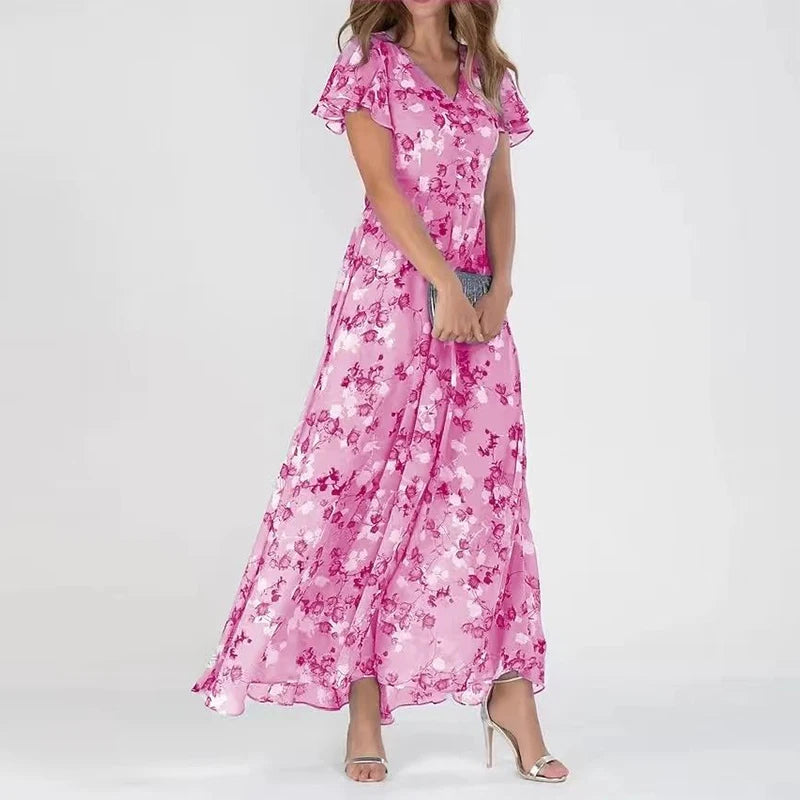 Verenaluxe™ | Glamorous dress that covers the belly