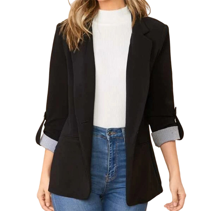 Soft Drape Cardigan Blazer